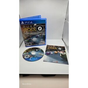 Pure Pool (Sony PlayStation 4, PS4, 2014) CIB Complete Tested Working Great Cond
